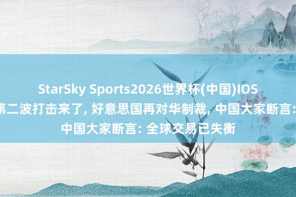 StarSky Sports2026世界杯(中国)IOS/安卓官方下载 第二波打击来了， 好意思国再对华制裁， 中国大家断言: 全球交易已失衡