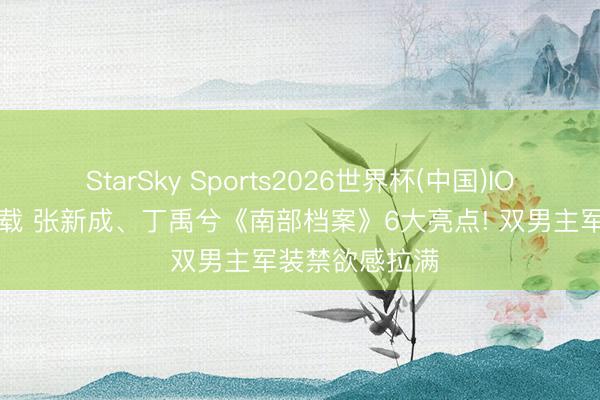 StarSky Sports2026世界杯(中国)IOS/安卓官方下载 张新成、丁禹兮《南部档案》6大亮点! 双男主军装禁欲感拉满